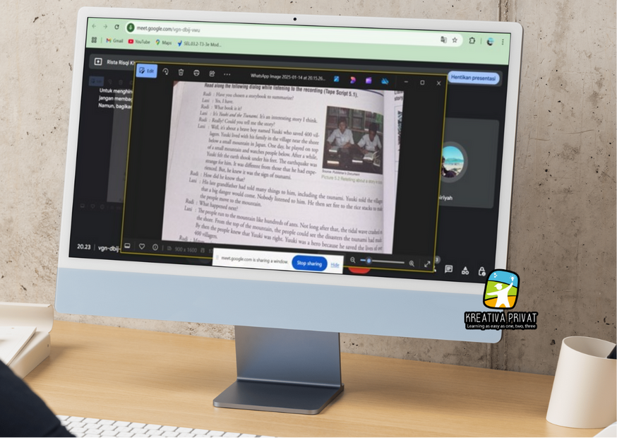 Les Privat Bahasa Inggris Online