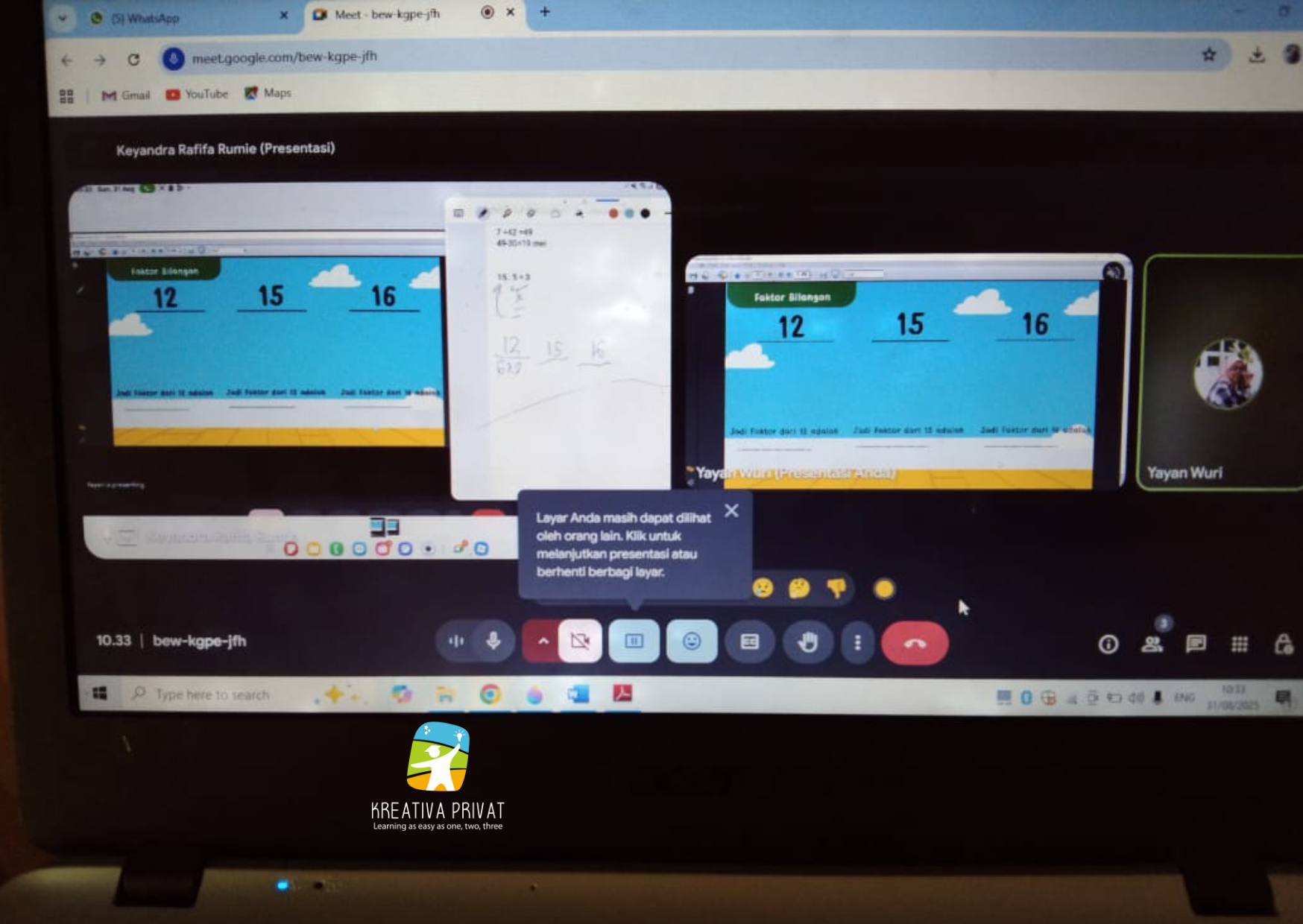 2 Guru Les Privat Online Blitar